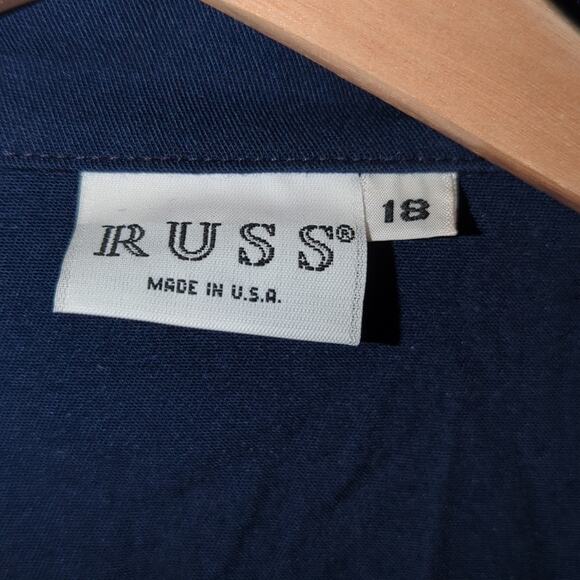 NWT Russ Dark Blue Blazer Size 18 Spring ‘92 Collection 0165 - Picture 10 of 13